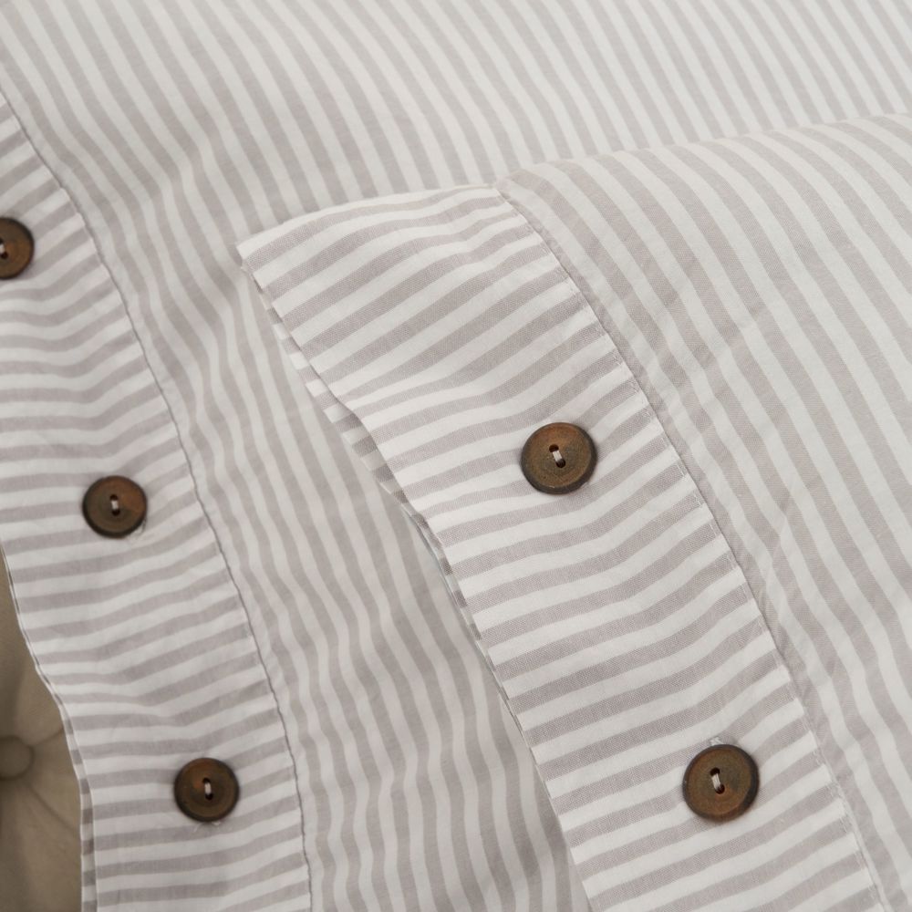 Cotton Collection Dyed Stripe Pillowcase Pair